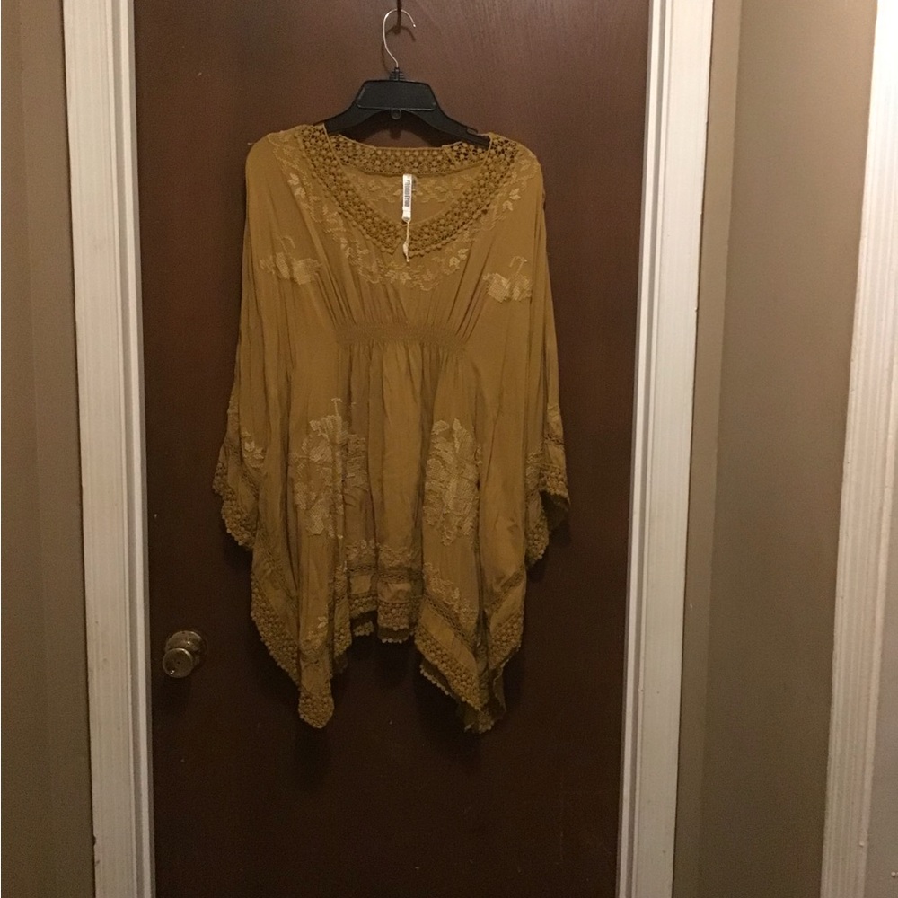 Gold Ladies Top